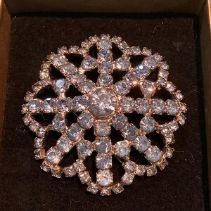 Vintage rhinestone brooch